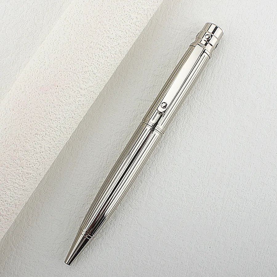 Mehrfarbige Metall-Kugelschreiber 07mm Blaue Tinte Luxus Schreibwaren