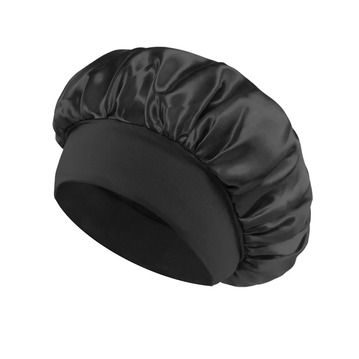 Elegante Satin-Haube für Damen – sanfter Haarsschutz - Komfort allzeit