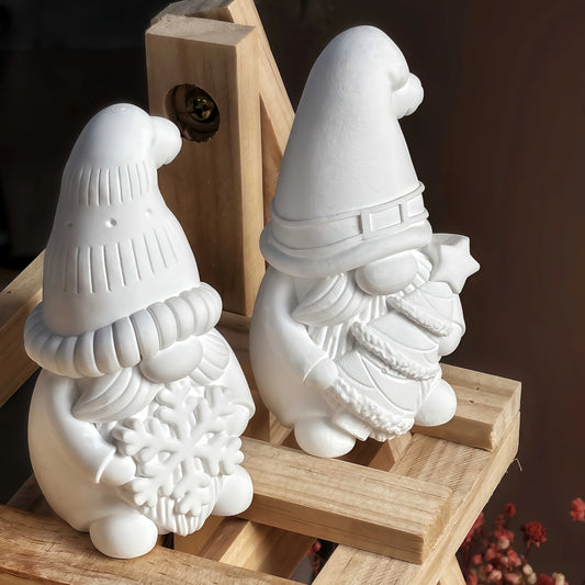 3D Silikonform Weihnachtsmann und Baum für Resinkunst