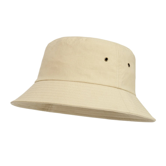 Unisex Baumwoll Eimerhut Faltbar Breiter UV Schutz Sommerhut