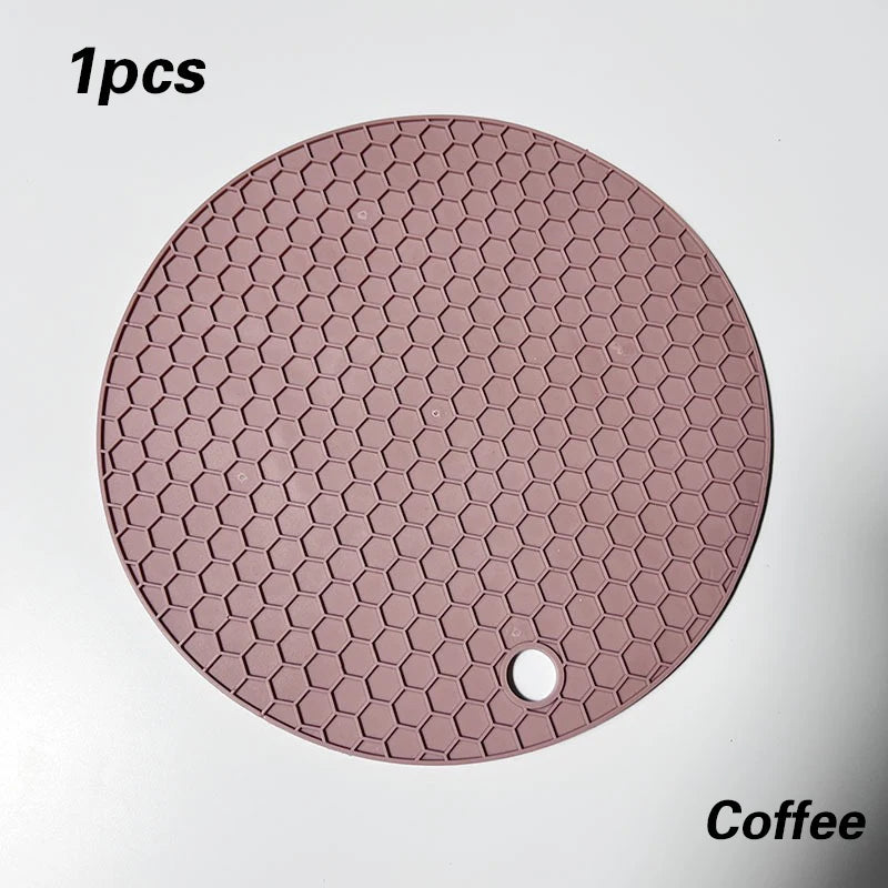 Hitzebeständiges Silikon-Tischset mit Wabenstruktur für Küche & Esszimmer