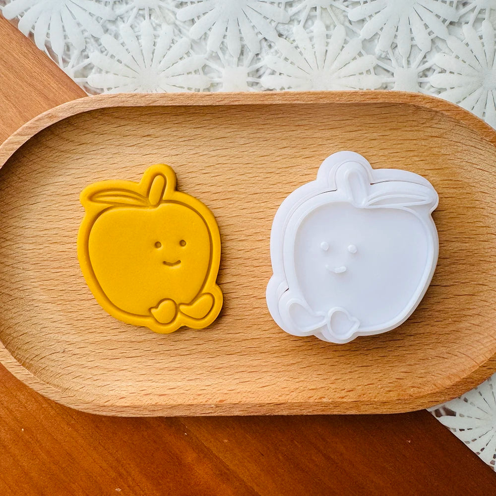 Cartoon Obst Ausstecher aus PLA – Umweltfreundliche Keksformen 2-7 cm