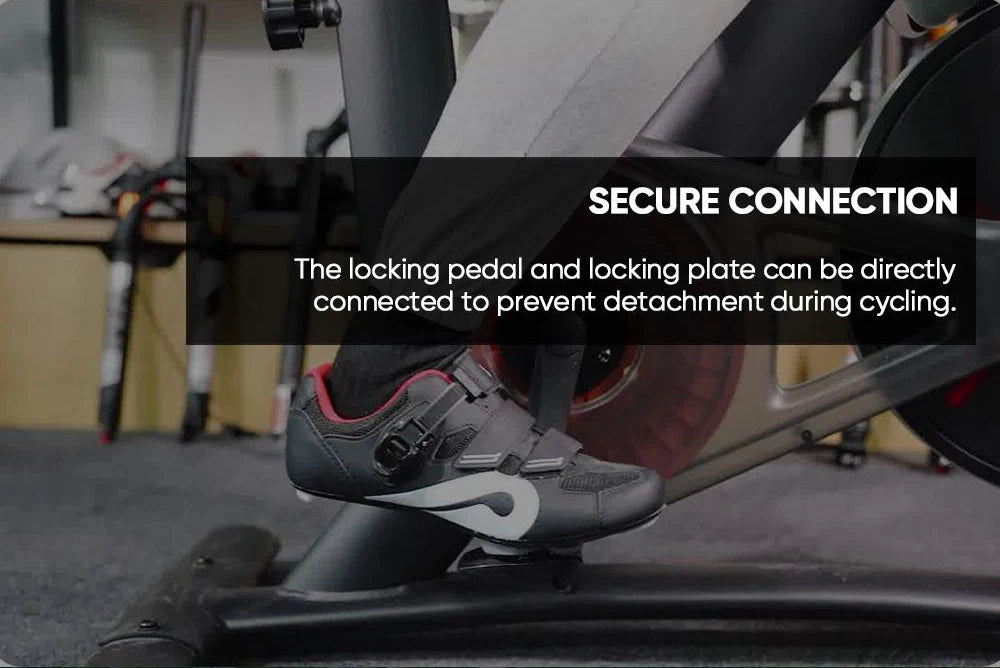 Selbstsichernde Fahrradschuhe mit Anti Rutsch Pedalklampe für LOOK KEO