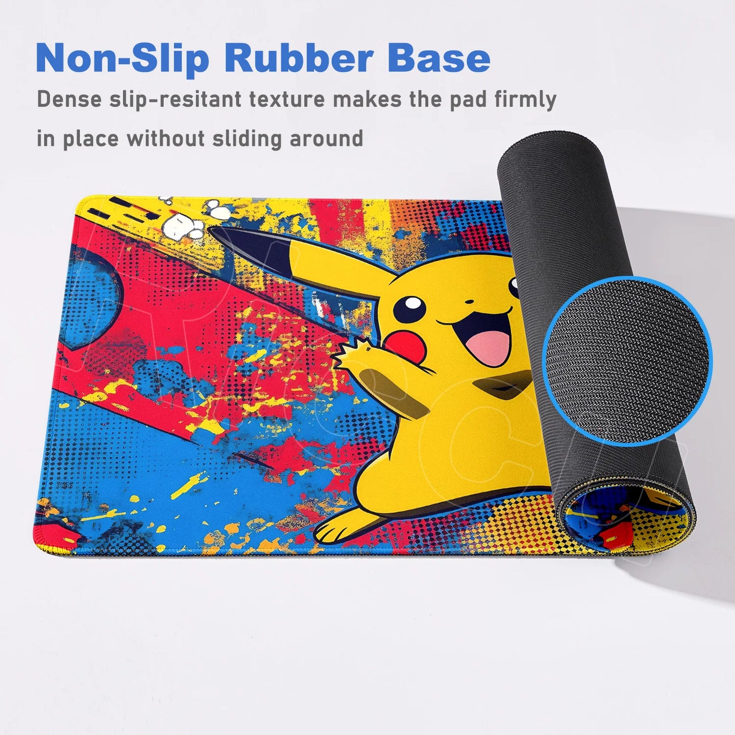 Extra Großes Gaming Mauspad 120x60cm Rutschfest Schreibtischunterlage XXL