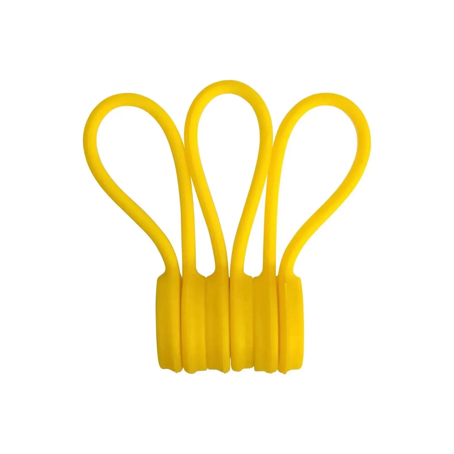 10x Wiederverwendbare Magnetische Kabelbinder Silikon Kabel Organizer