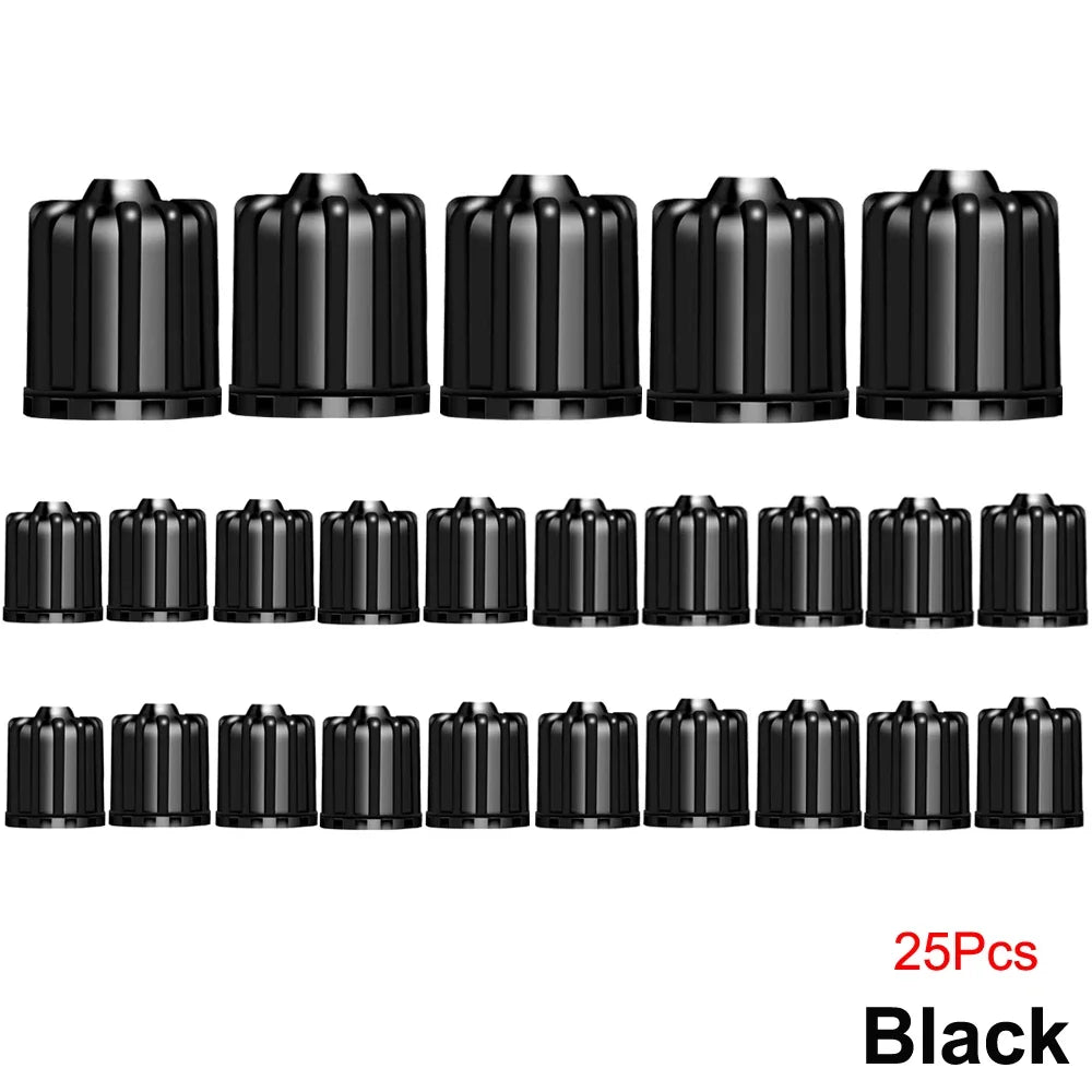 Reifenventilkappen mit O Gummiring universal 4 10 25 50 Stück