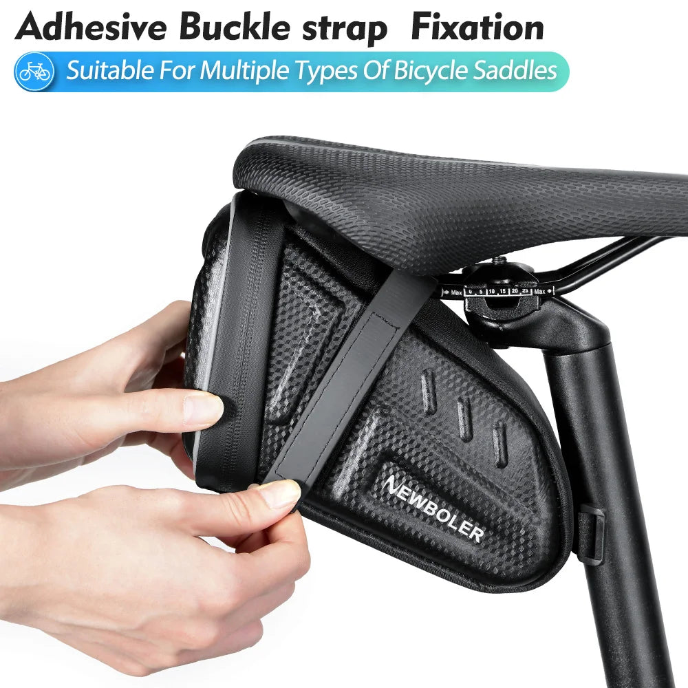 Wasserdichte - reflektierende Fahrradtasche MTB/Rennrad, 1,5L oder 2,5L