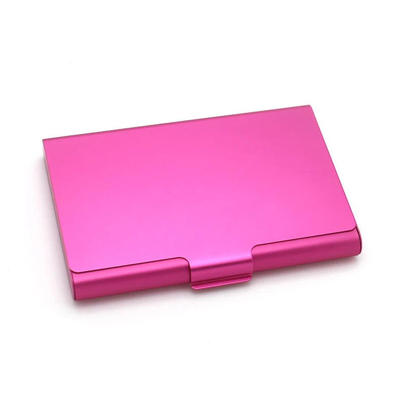 Ultradünner Aluminium Visitenkartenhalter Metall Etui praktisch elegant