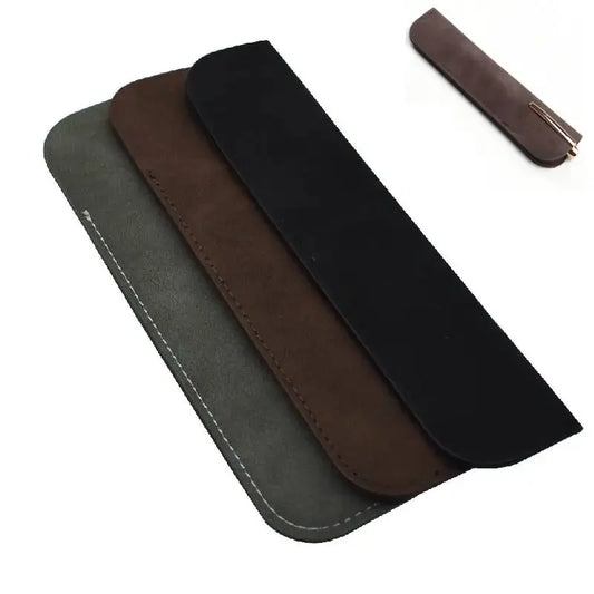 Elegantes Leder Stiftetui für Füllhalter - Kugelschreiber Büro Geschenk