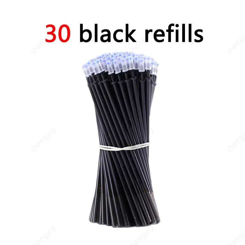 25-teiliges Kawaii Löschbares Gelstift-Set für Schule und Büro 15 cm