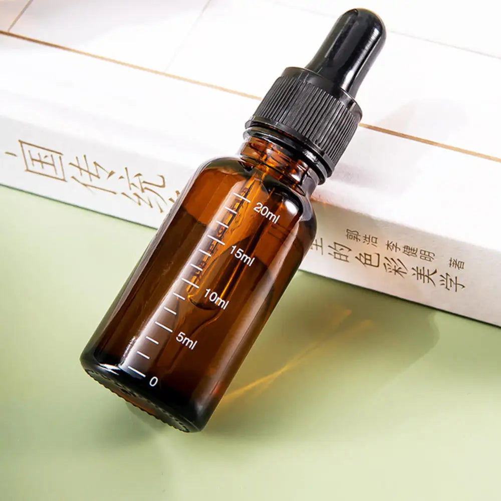 Nachfuellbare Braunglas Pipettenflasche fuer Aetherische Oele in 5 bis 100 ml-Yabubest - Home & More
