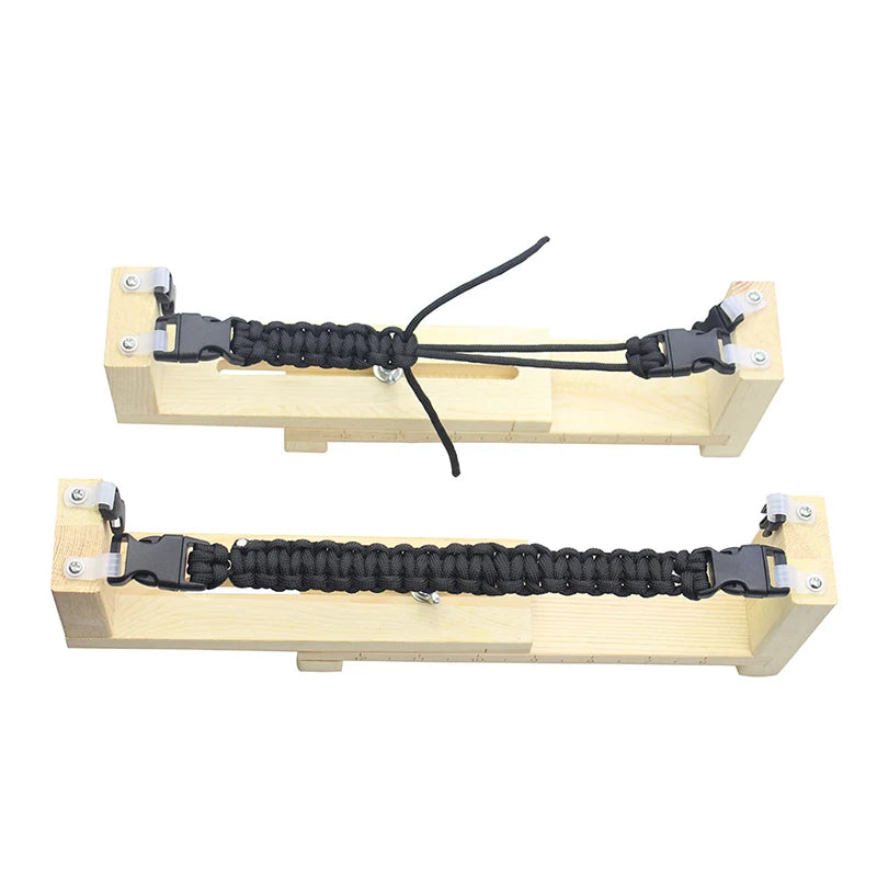 DIY Paracord Jig aus Holz – Verstellbarer Armband Maker für Hobby Bastler