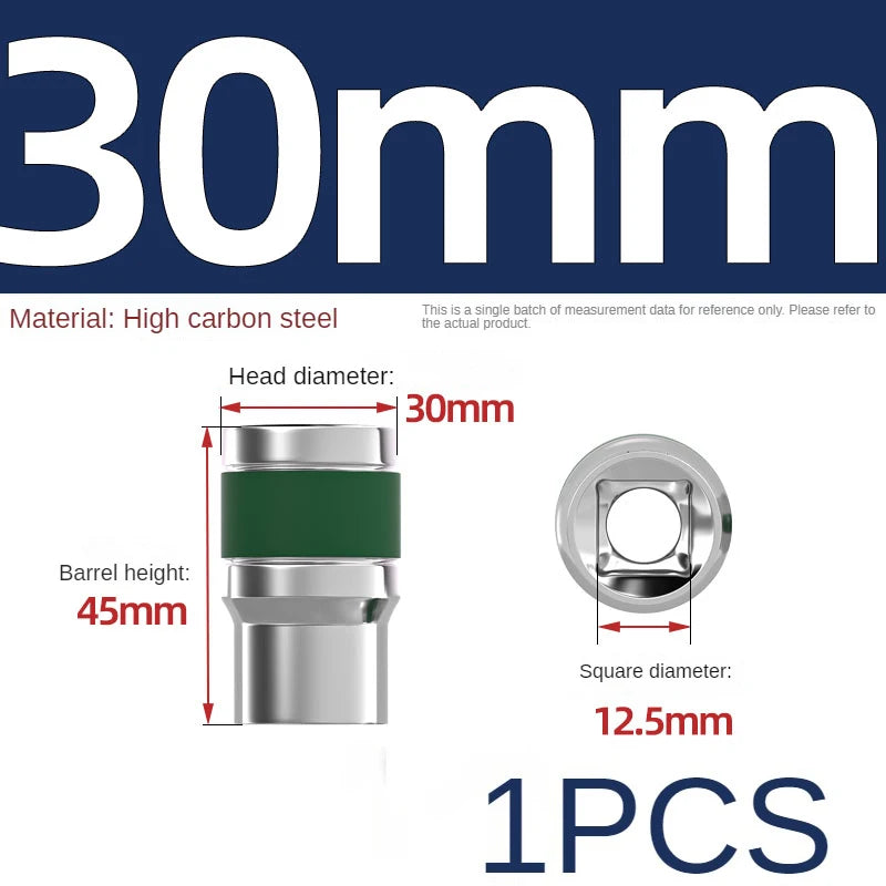 Robuster 8-32mm 1/2 Zoll Steckschlüsselsatz für Pneumatik - Mechaniker
