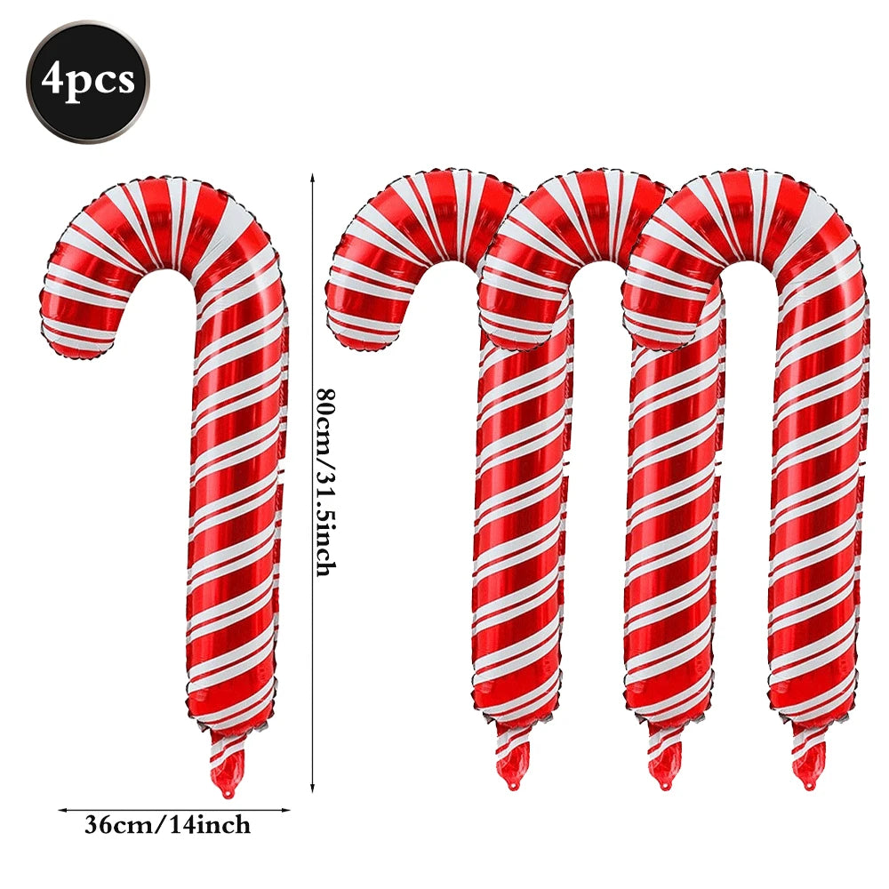 Festliche Weihnachts Folienballons Santa Rentier Schneemann für Partys