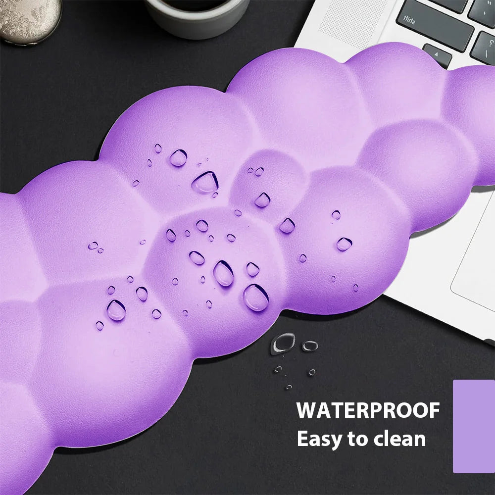 Ergonomisches Mauspad mit weicher Handgelenkauflage rutschfest für Büro