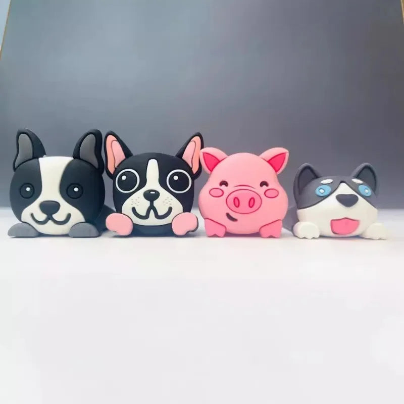 Tierform Türstopper aus Silikon als Anti-Kollisionsgriff in verschiedenen Farben