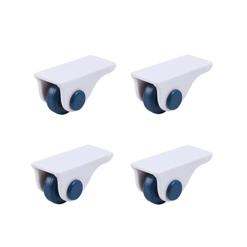 4/8x Selbstklebende Rollen für Lagerboxen Möbel Haushalt Boden Caster