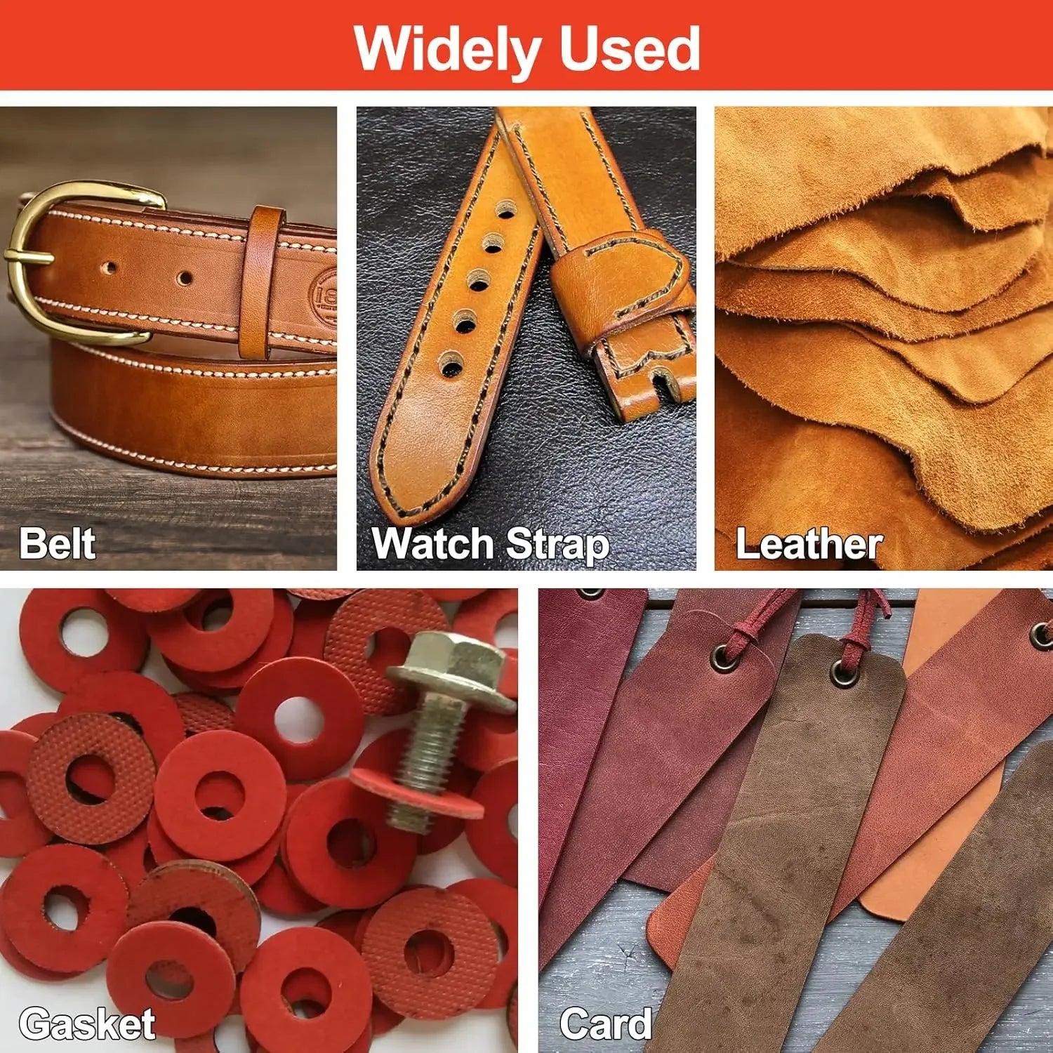 Lederwerkzeug Lochstanzer Set 1 bis 25 mm für Leder und Leinwand