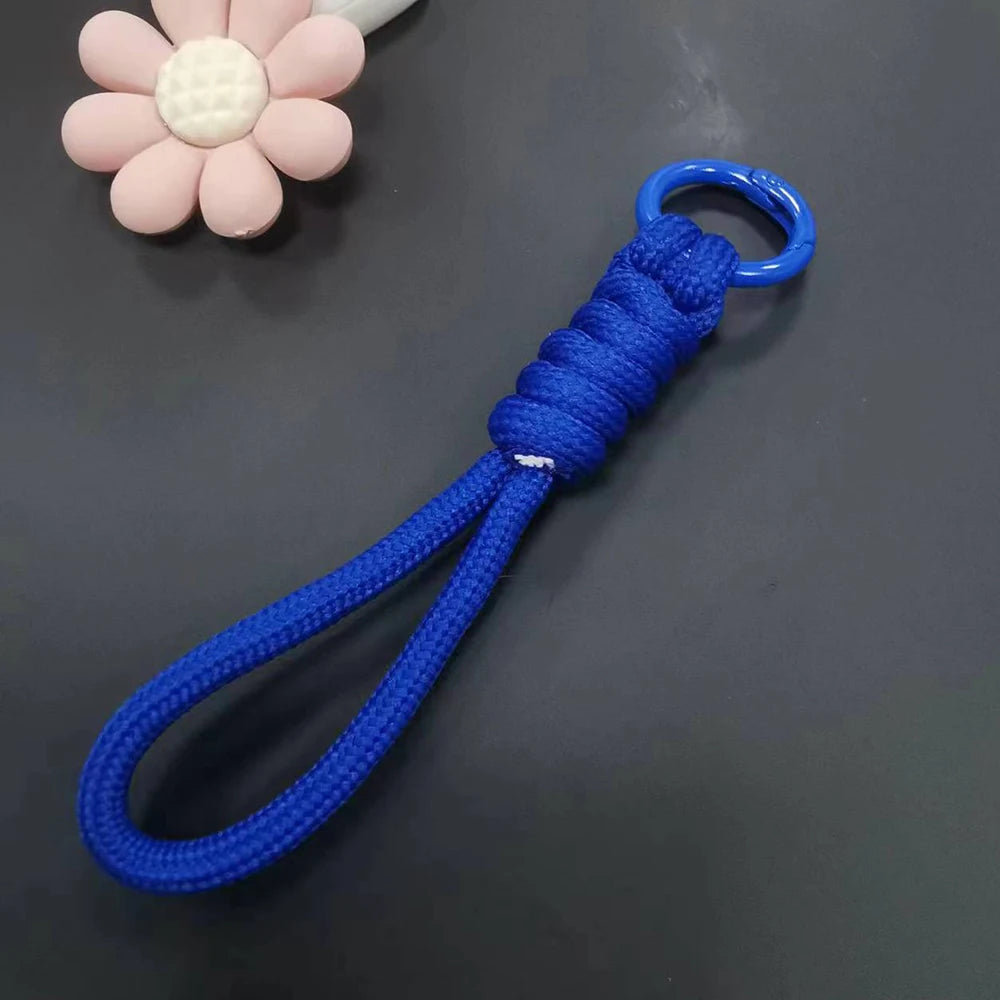 12 cm Paracord Schlüsselbund Handgelenk Gürtel Clip Überlebenswerkzeug