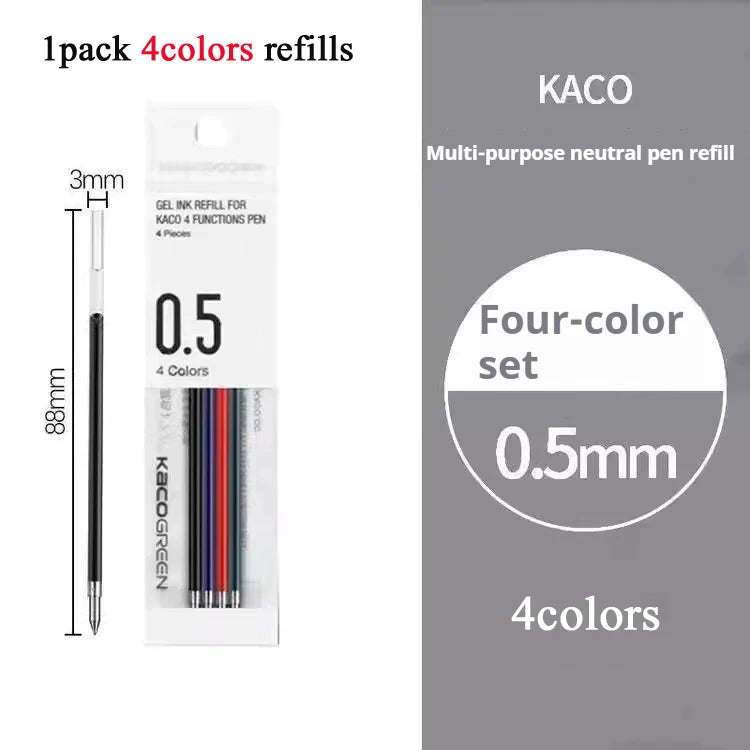 3-in-1 Multi Pen Druckbleistift mit Rot Schwarz Gel-Tinte für Büro Schule
