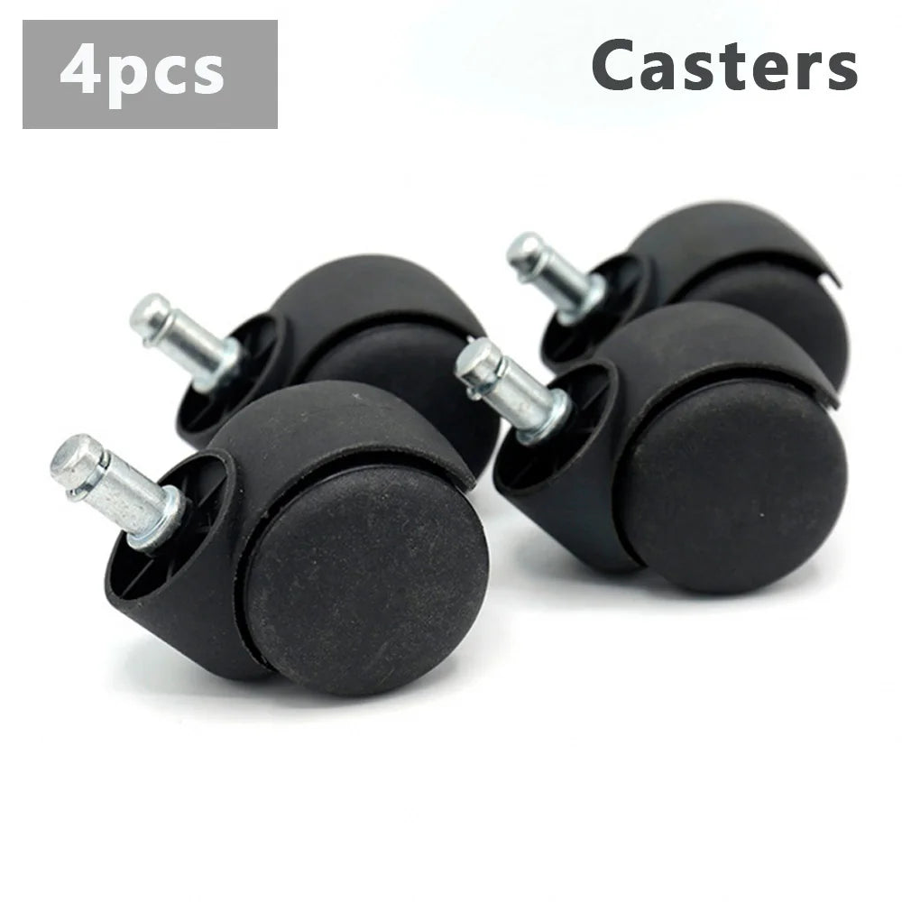 Robuste Möbel-Fußrolle aus Nylon mit 11 mm Schraube – Lenkrolle für Stühle