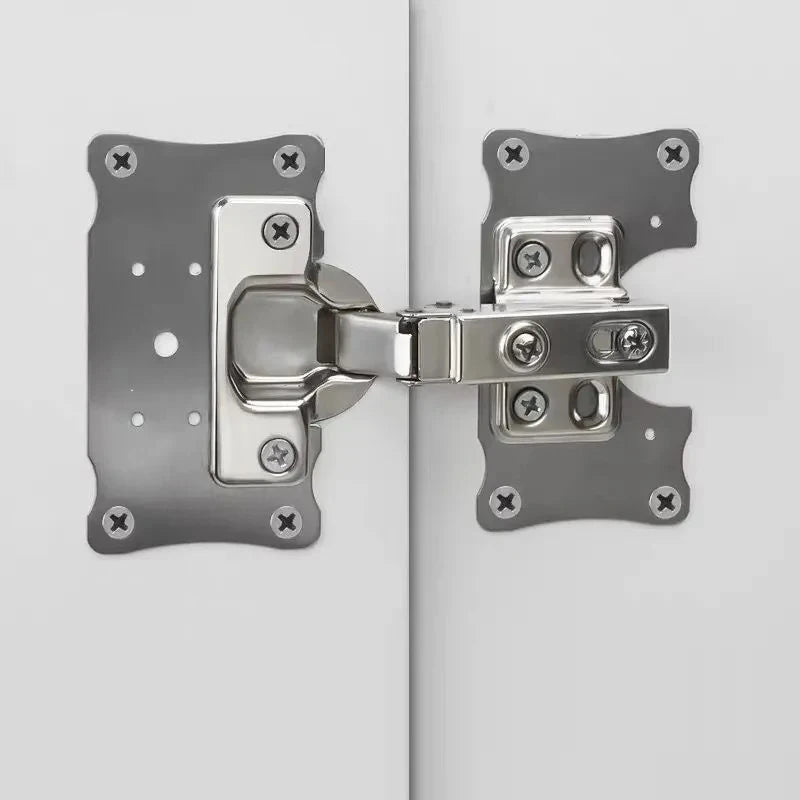 Metall Reparaturset für Schrankscharniere mit Schrauben – einfache Montage
