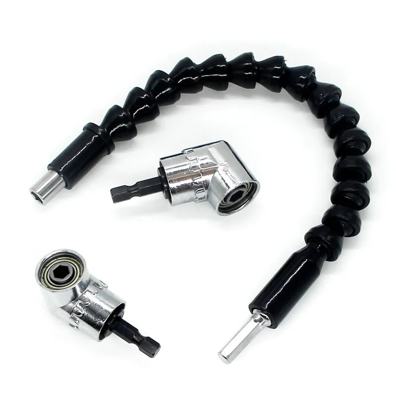 105-Grad Winkel Schraubendreher mit verstellbaren Bits und Adapter-Yabubest - Home & More