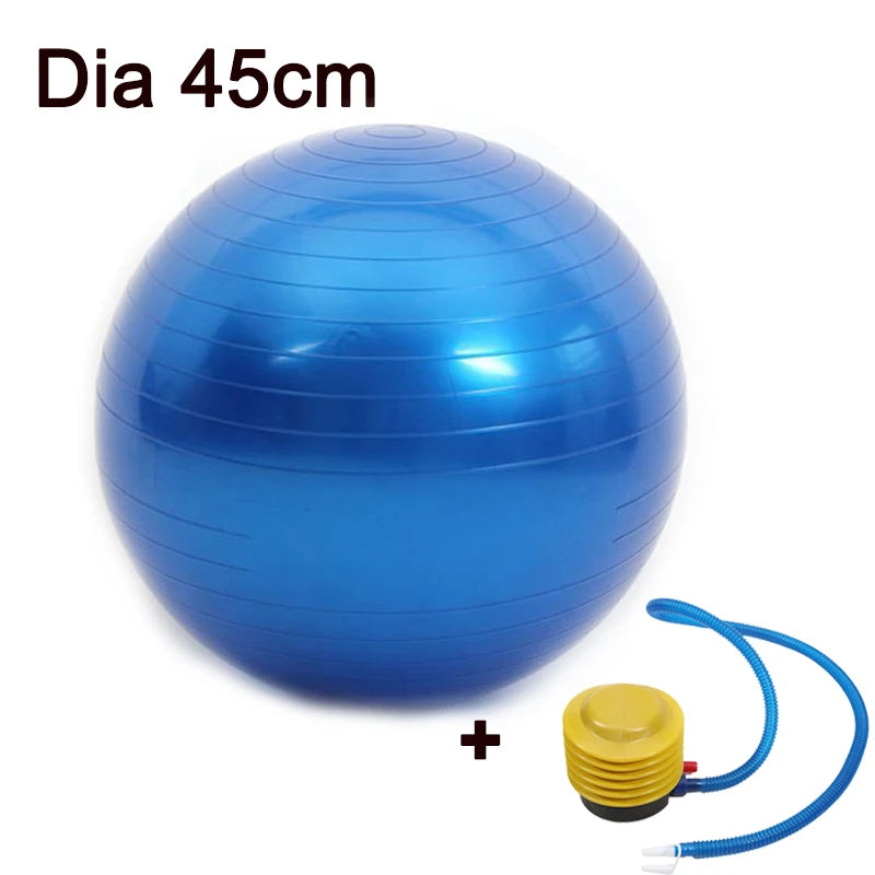 Yoga Ball 45 oder 25 cm für Fitness Pilates Balance Übung Training