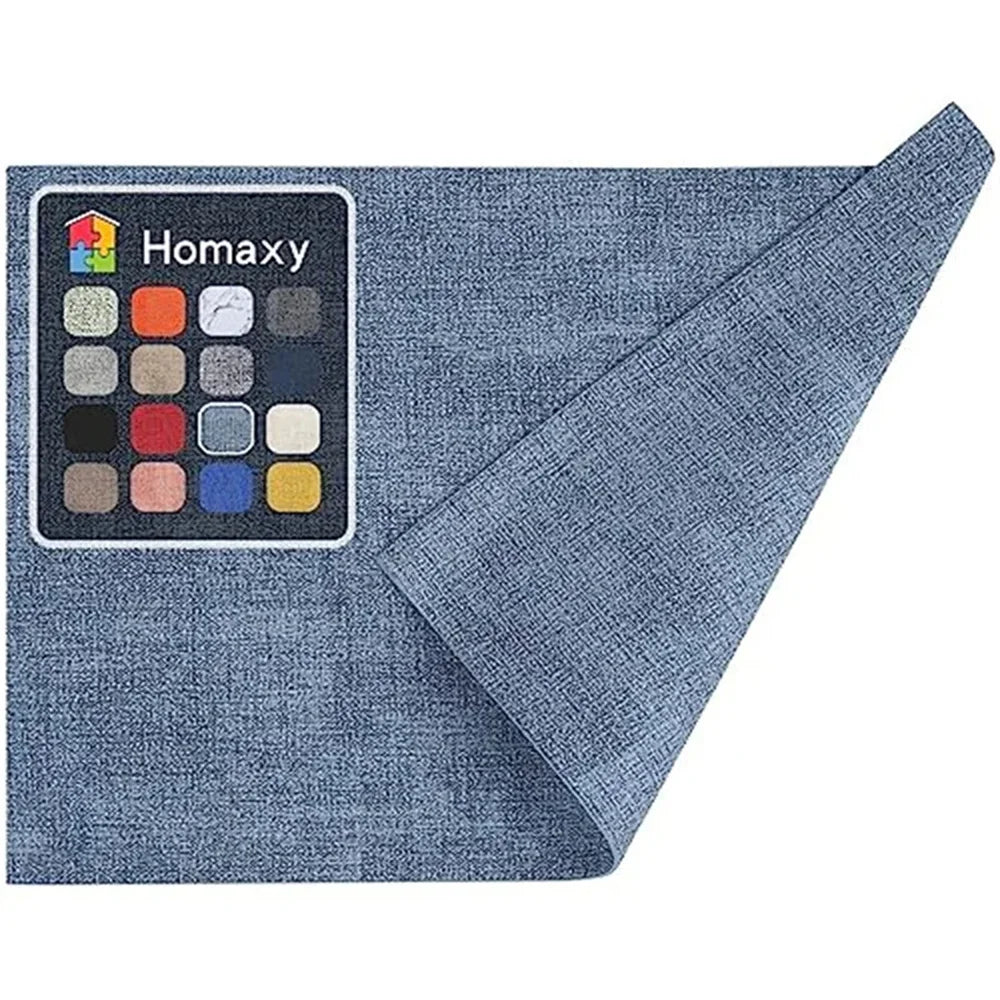 Schützende Kunstleder Tischmatte für Esstisch und Kaffeetassen