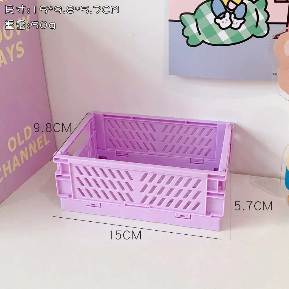 Faltbare Aufbewahrungsbox aus Kunststoff für Ordnung und Organisation