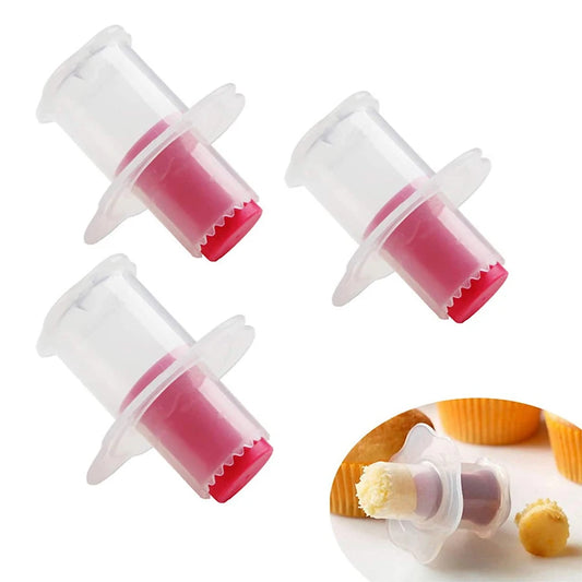 Kunststoff Kuchenkernausstecher und Cupcake-Corer für perfekte Dekoration