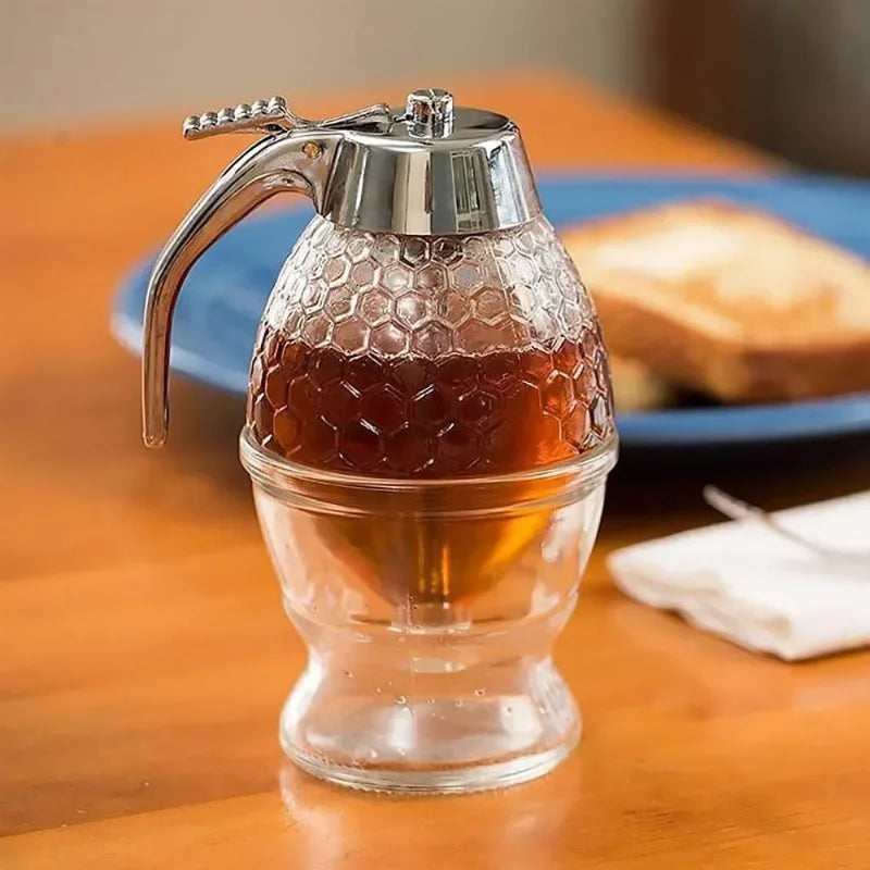 Präzise Dosierung - Stil: Umweltfreundliche Honig-Squeeze-Flasche aus Kunststoff