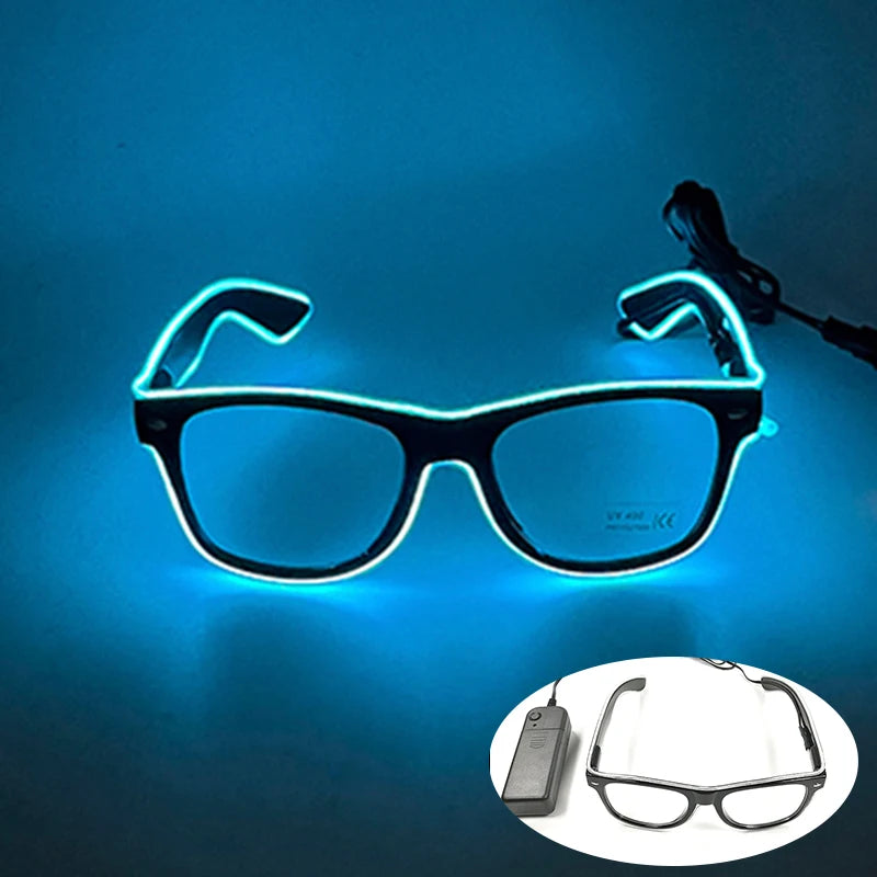 Leuchtende LED Partybrille für unvergessliche Anlässe