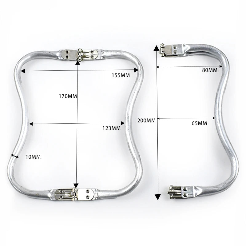 Metall Kuss Verschluss Geldbörse Rahmen Wolke Tasche Griff 1-5Pcs-Yabubest - Home & More