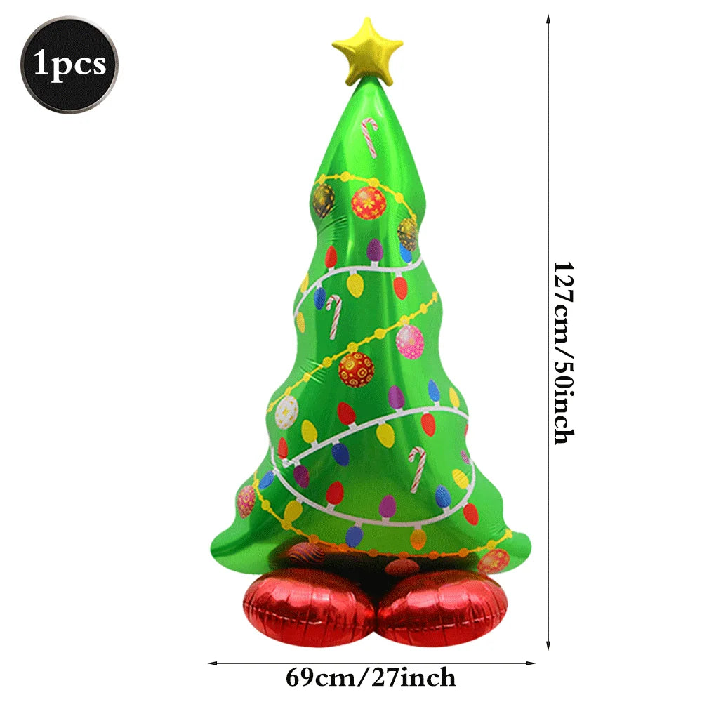 Festliche Weihnachts Folienballons Santa Rentier Schneemann für Partys