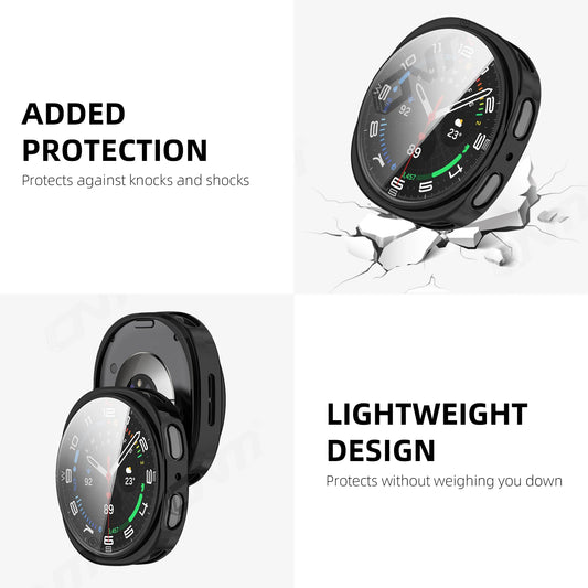 Flexible TPU Schutzhülle mit Rundumschutz für Galaxy Watch 40/44 mm