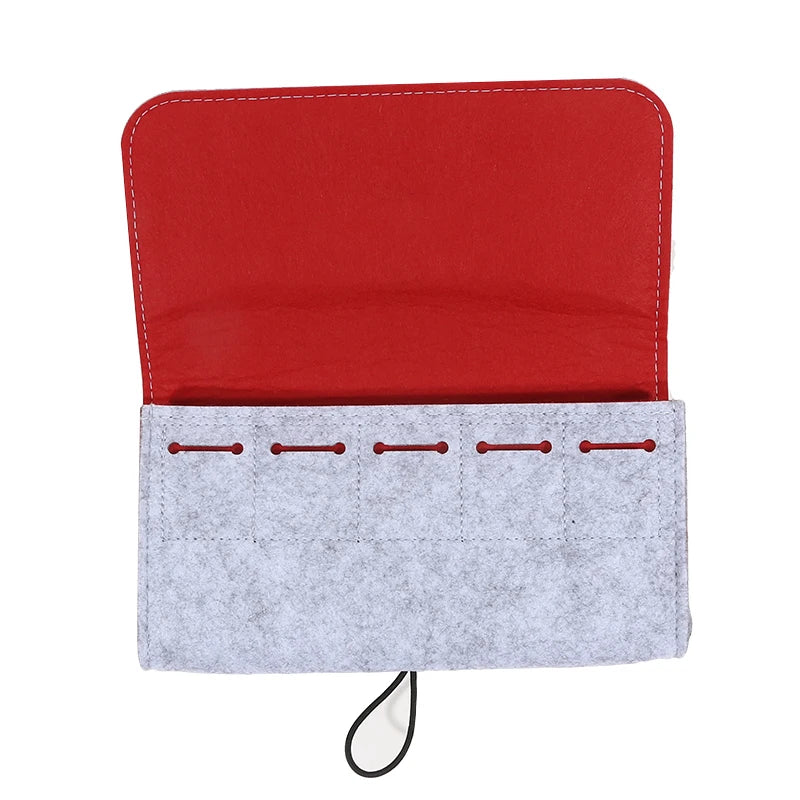 Schutzhülle aus Filz für mobile Geräte mit Fächerfach