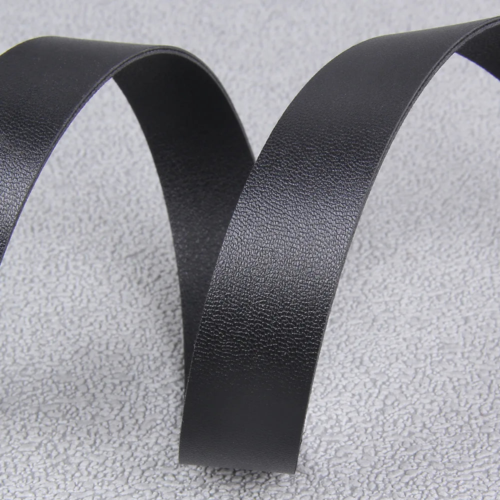 Bunte Kunstleder-Schmuckschnur 2 Meter, 10-25 mm breit für DIY Schmuck