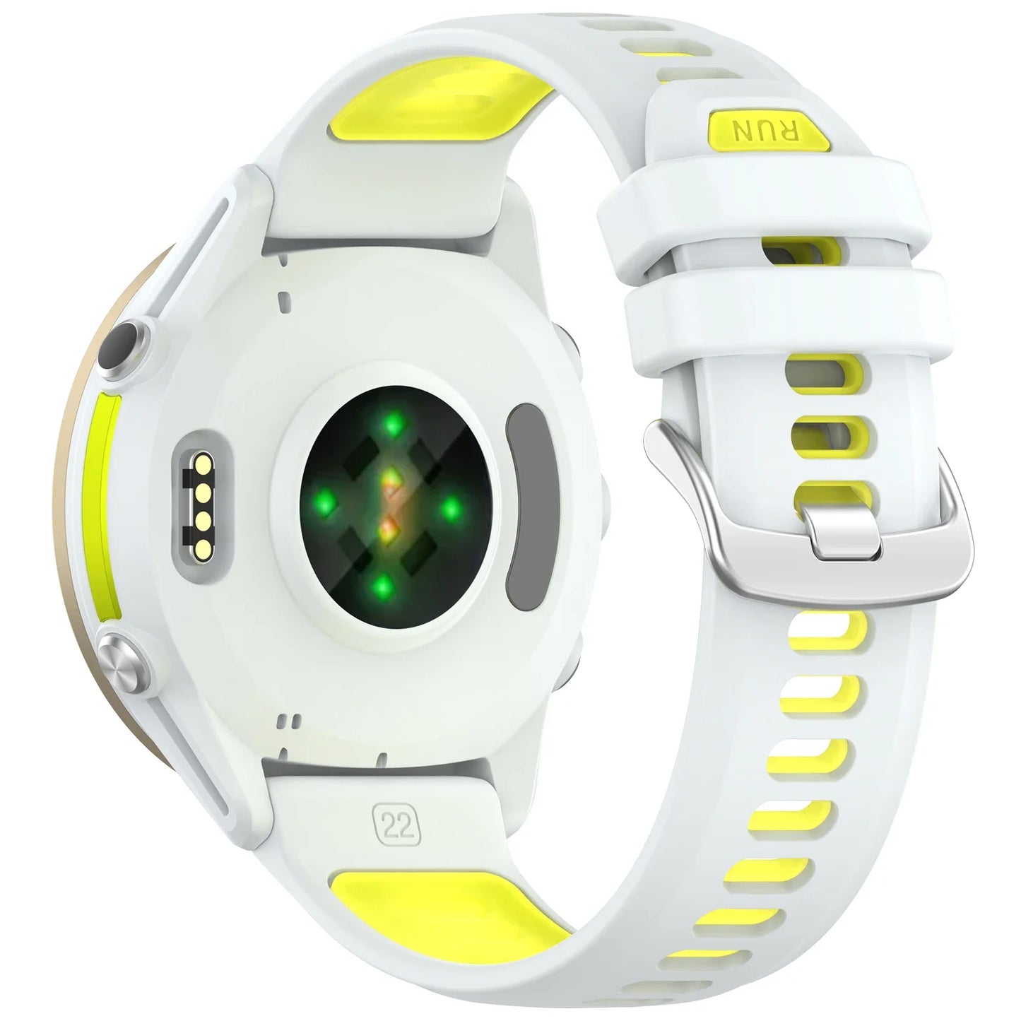 Atmungsaktives Silikonarmband kompatibel mit Forerunner Sportuhren