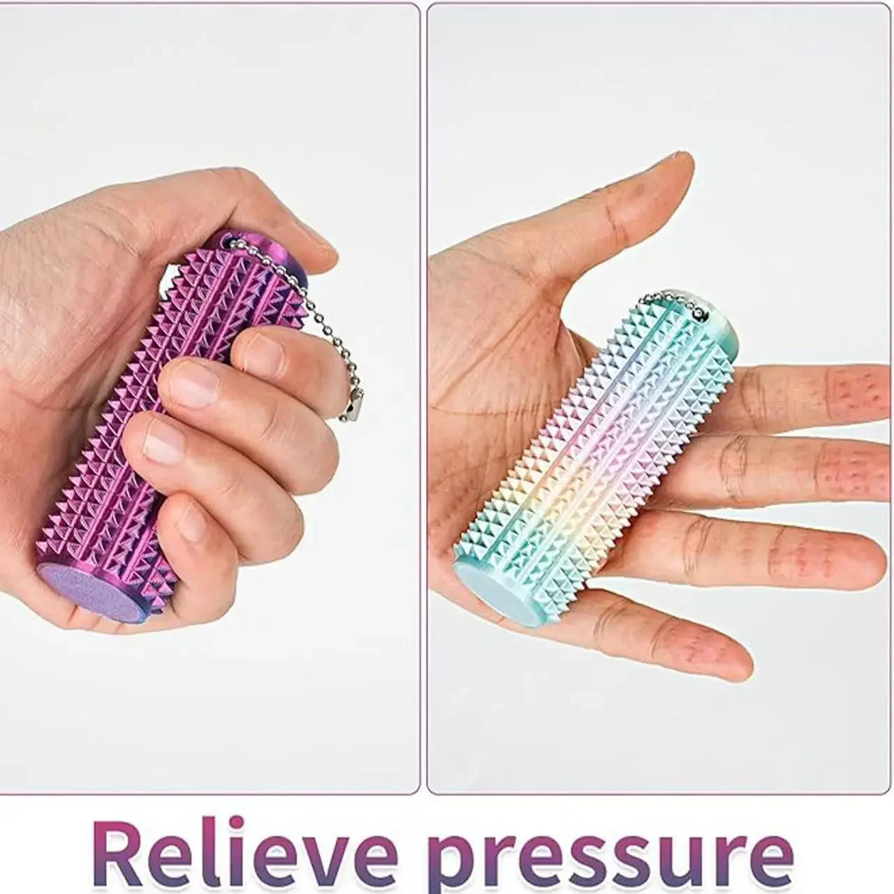 Taktiler sensorischer stressabbau Schlüsselanhänger ohne BPA aus Kunststoff-Yabubest - Home & More