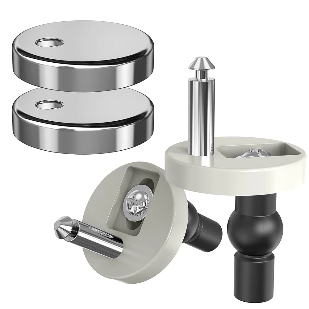 Universelles Ersatzset Schrauben Schnellverschluss für Toilettensitz Scharniere