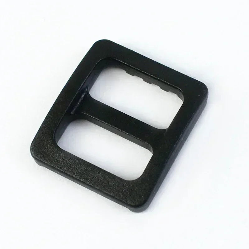 Kunststoff Schnallen Set mit Tri-Glide Ringen für Taschen und Gürtel