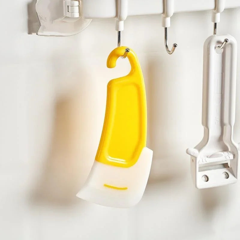 Schonender Silikon-Reinigungsspachtel 13,7x5,5cm – kratzfrei - hitzebeständig