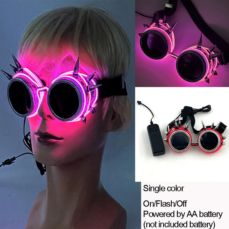 Leuchtende LED Partybrille mit Farbwechsel für unvergessliche Feste