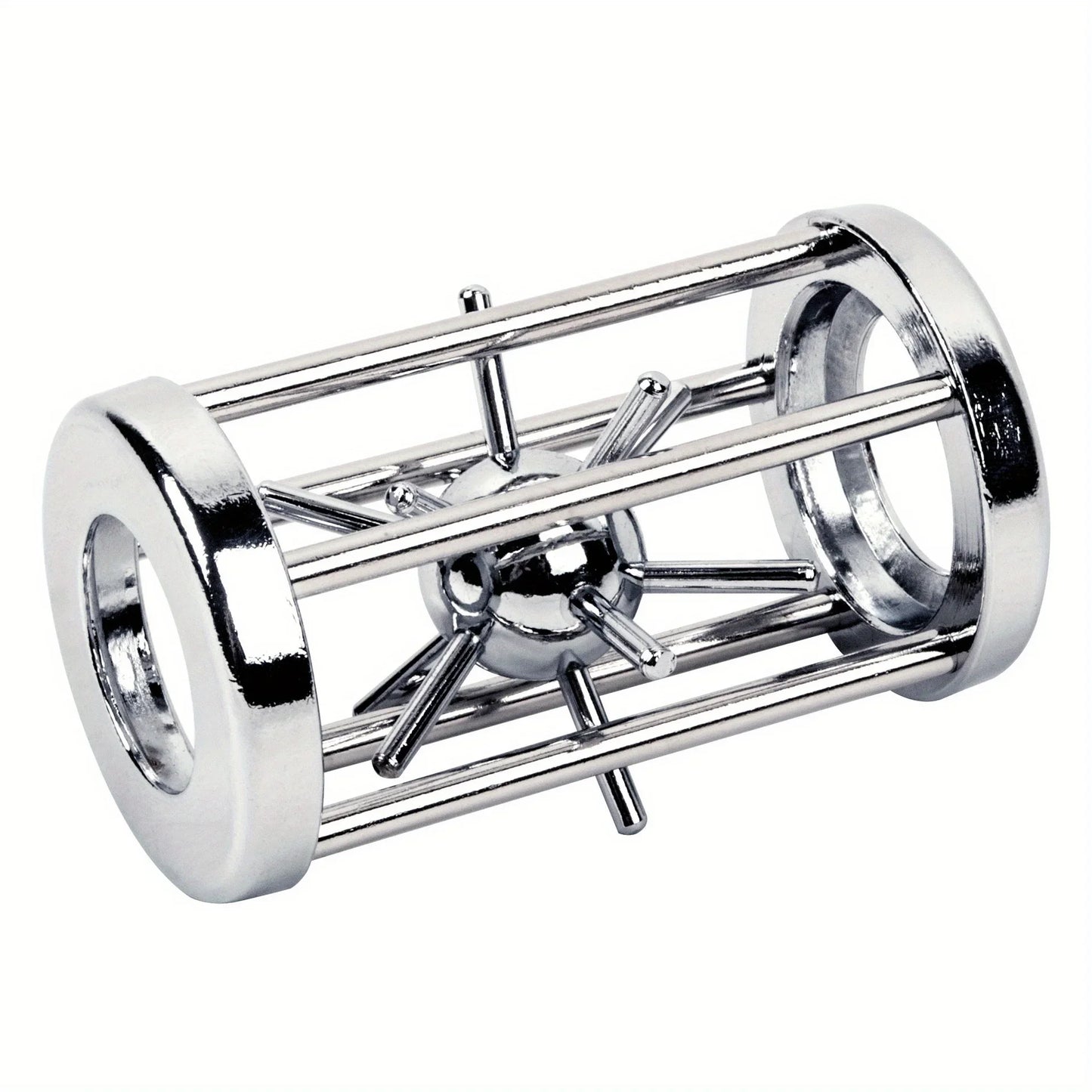 Herausforderndes 3D Metall-Puzzlespiel für Konzentration und Logik