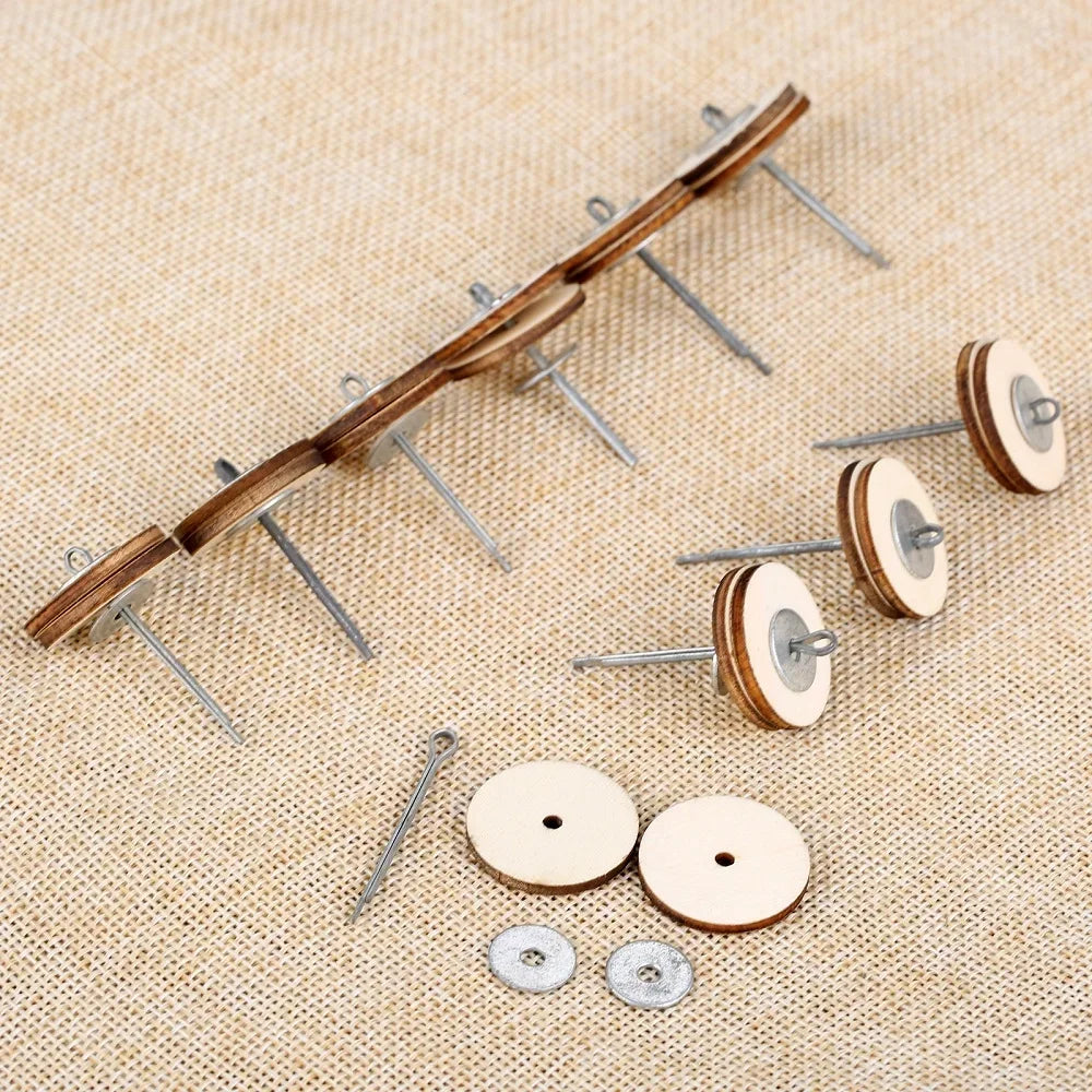 10er Set Bär Puppe Gelenke Zubehör für Amigurumi und DIY Puppen