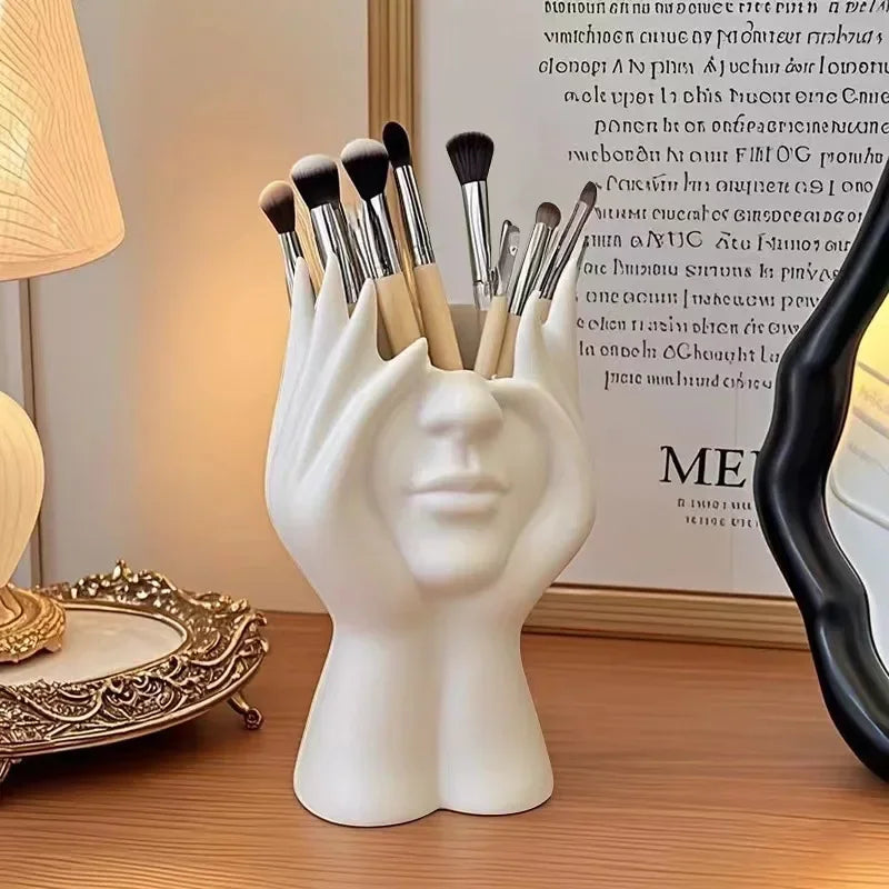 Kreativer Stifthalter Menschen Körper Design Multifunktional Büro Organizer