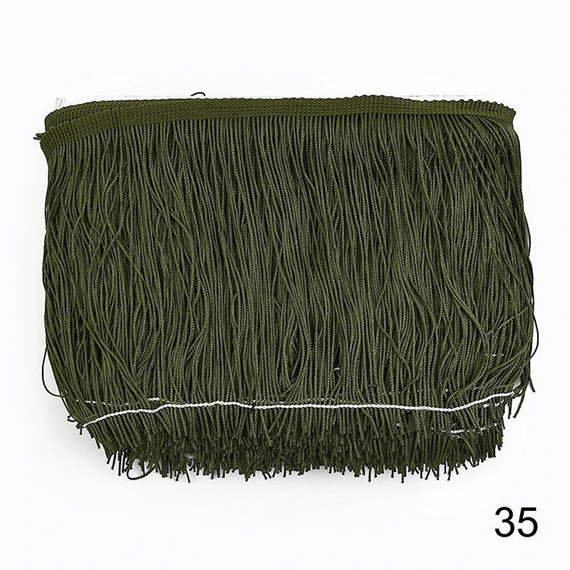 Dekorative Quastenfransen für Kleidung und Heimtextilien zum Nähen