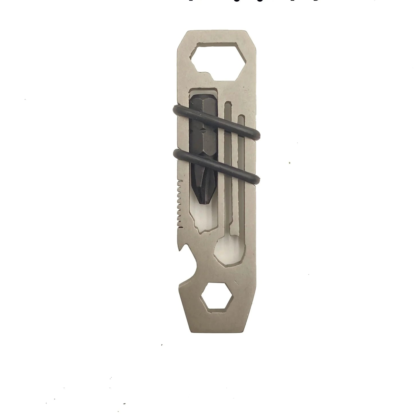 Praktisches EDC Survival-Tool aus Edelstahl – Flaschenöffner - Mehr
