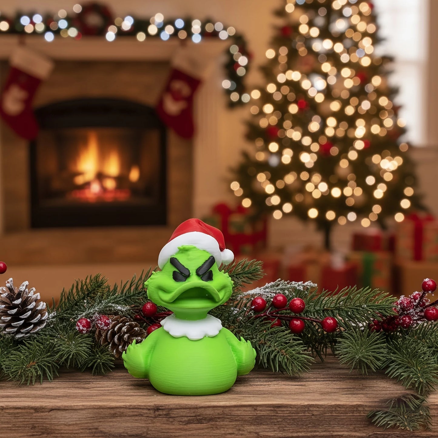 Weihnachtsente Dekoration für Innen und Außen